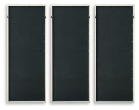 Dixonburg Taupe/Gray Wall Art, Set of 3 from Ashley - Luna Furniture