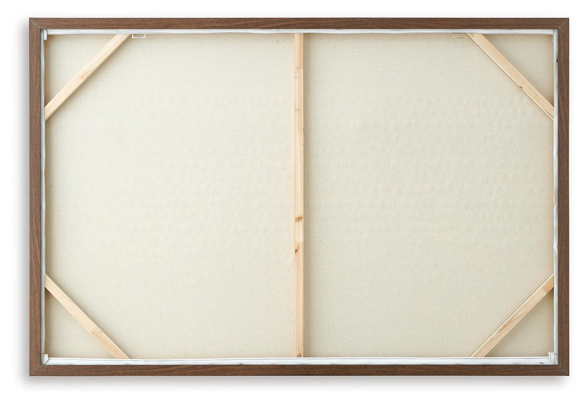 Jamworth Brown/Beige Wall Art from Ashley - Luna Furniture