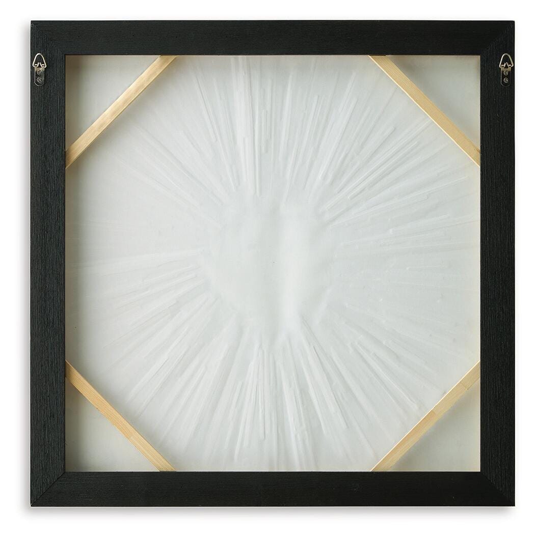 Buddins Black/Gold Finish Wall Art from Ashley - Luna Furniture