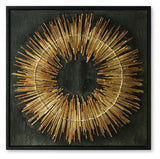 Buddins Black/Gold Finish Wall Art from Ashley - Luna Furniture