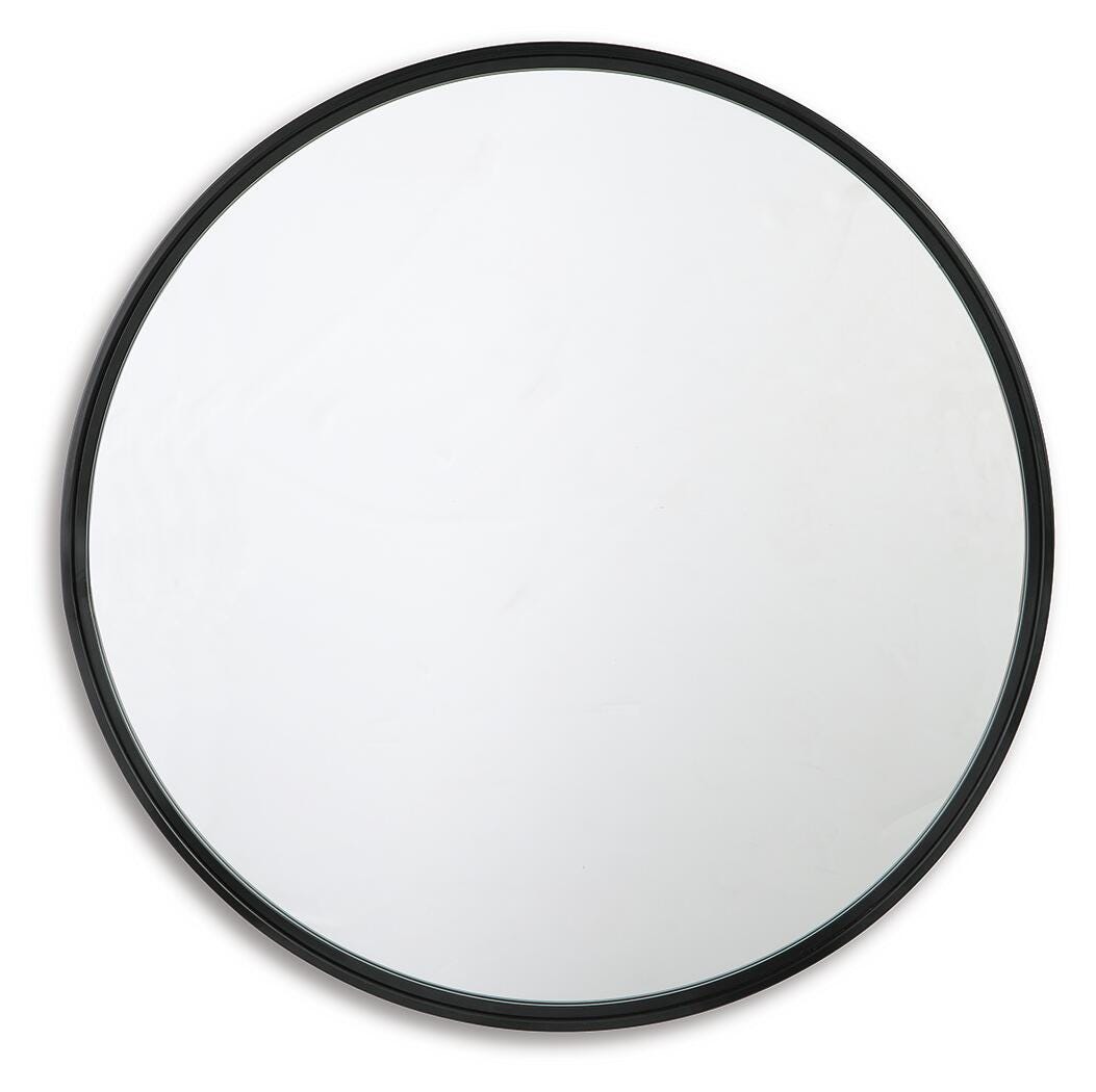 Brocky Black Accent Mirror from Ashley Furniture - Luna Furniture