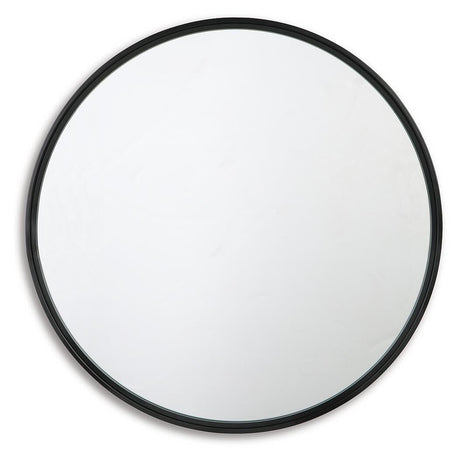 Brocky Black Accent Mirror from Ashley Furniture - Luna Furniture