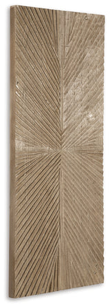 Lenora Distressed Brown Wall Decor from Ashley - Luna Furniture
