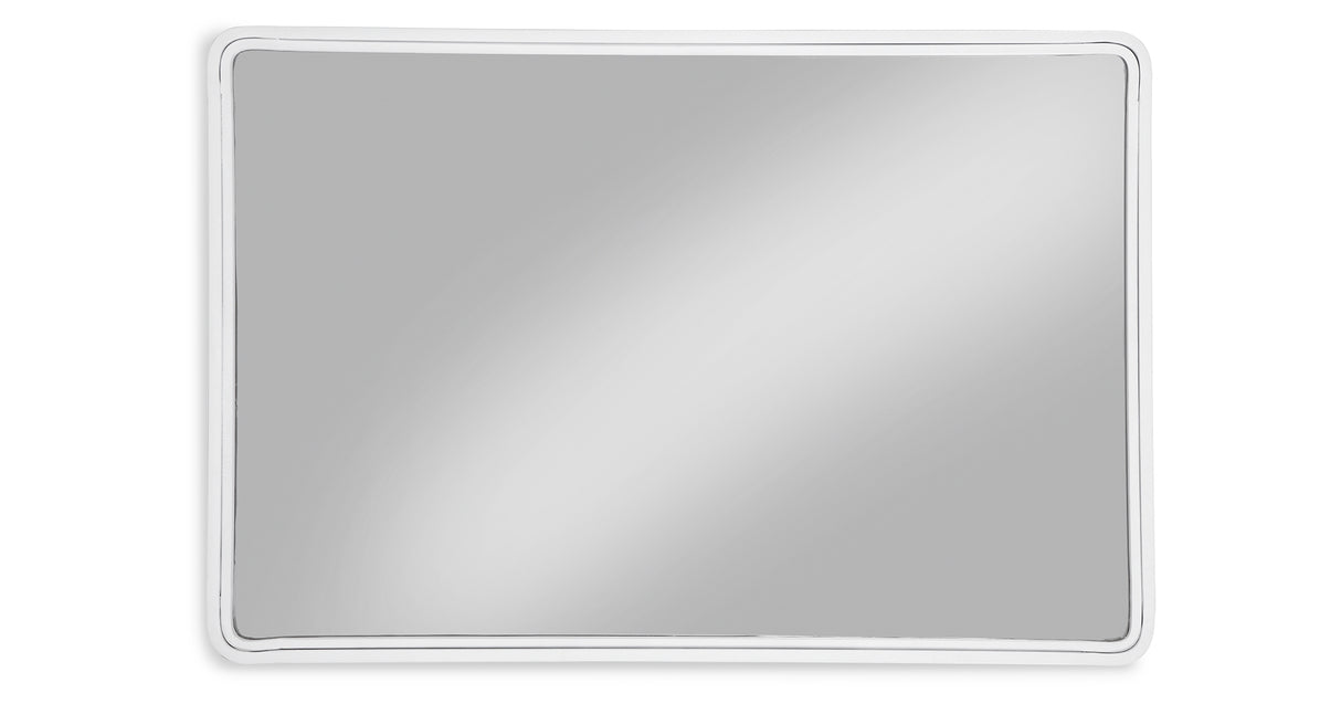 Brocky White Accent Mirror from Ashley Furniture - Luna Furniture