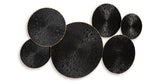 Rhetlen Black/Gold Finish Wall Decor from Ashley - Luna Furniture