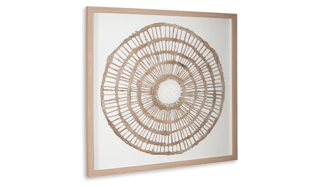 Brockham Brown Wall Decor from Ashley - Luna Furniture