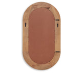 Daverly Brown Accent Mirror from Ashley - Luna Furniture