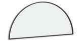 Denlow Black Accent Mirror from Ashley Furniture - Luna Furniture