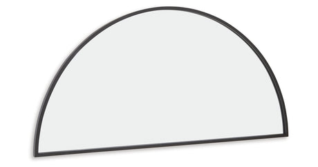 Denlow Black Accent Mirror from Ashley Furniture - Luna Furniture