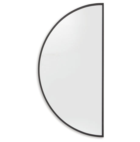 Denlow Black Accent Mirror from Ashley Furniture - Luna Furniture
