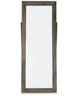 Dirkins Brown Floor Mirror from Ashley Furniture - Luna Furniture