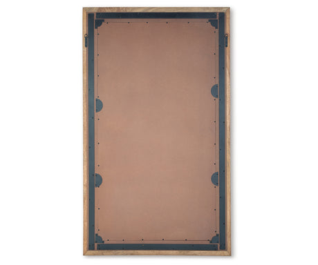 Waylane Brown Floor Mirror from Ashley - Luna Furniture