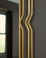 Claybrook Gold Finish Accent Mirror from Ashley Furniture - Luna Furniture