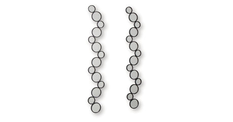 Vinler Black Accent Mirror Set (Set of 2) from Ashley - Luna Furniture