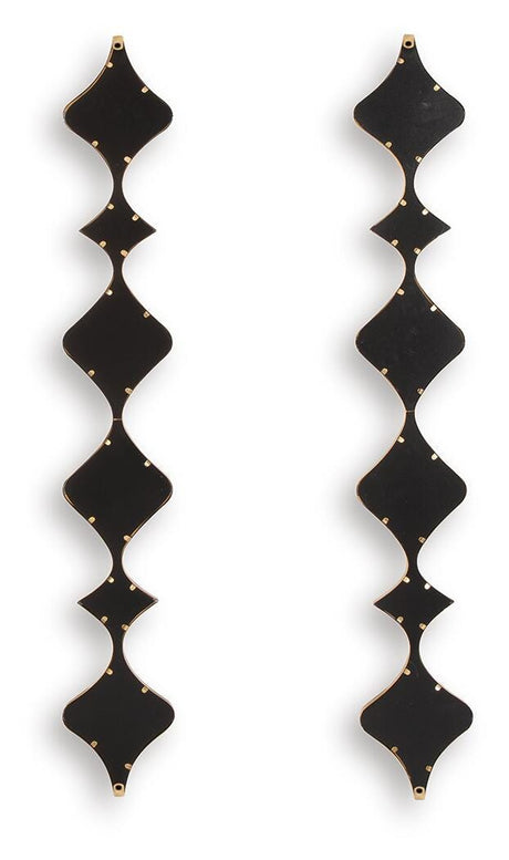 Harriswood Gold Finish Accent Mirror Set (Set of 2) from Ashley - Luna Furniture