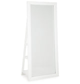 Evesen White Floor Standing Mirror/Storage (Mirror Only) from Ashley Furniture - Luna Furniture