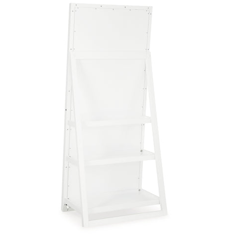 Evesen White Floor Standing Mirror/Storage (Mirror Only) from Ashley Furniture - Luna Furniture