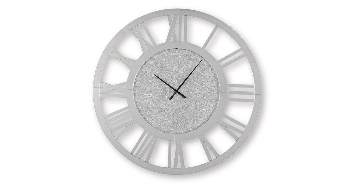 Reinport Mirror Wall Clock from Ashley - Luna Furniture