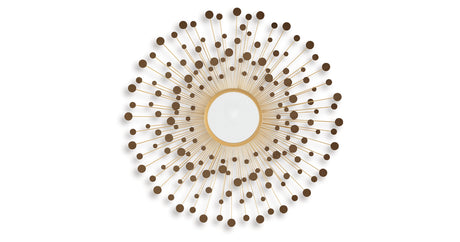 Morwenna Bronze/Gold Finish Accent Mirror from Ashley - Luna Furniture