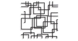 Aadanton Black Wall Decor from Ashley Furniture - Luna Furniture