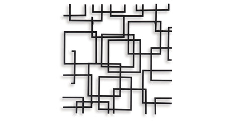 Aadanton Black Wall Decor from Ashley - Luna Furniture