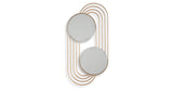 Warrenley Gold Finish Accent Mirror from Ashley - Luna Furniture