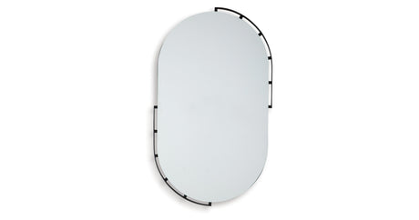Valkings Black Accent Mirror (Set of 2) from Ashley - Luna Furniture