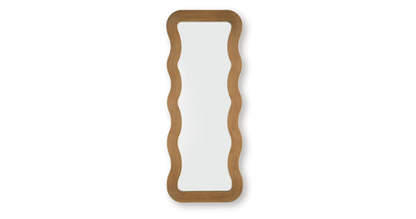 Ellisonville Brown Floor Mirror from Ashley - Luna Furniture