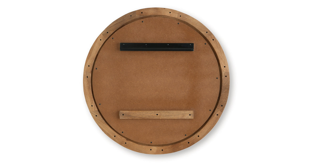 Aajon Brown Accent Mirror from Ashley Furniture - Luna Furniture