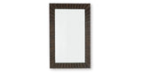 Advin Dark Brown Accent Mirror from Ashley - Luna Furniture