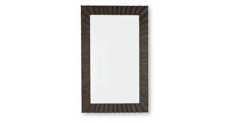 Advin Dark Brown Accent Mirror from Ashley - Luna Furniture
