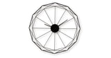 Arkthorne Black Wall Clock from Ashley - Luna Furniture