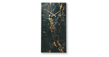 Teague Black/Gold Finish Wall Clock from Ashley - Luna Furniture