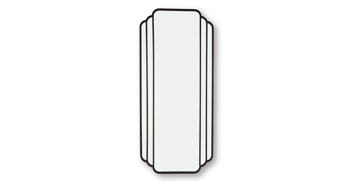 Antigone Black Floor Mirror from Ashley - Luna Furniture