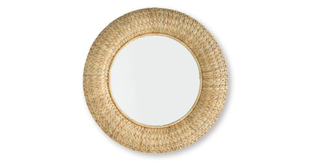 Briggsburg Natural Accent Mirror from Ashley - Luna Furniture