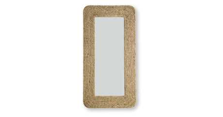 Norigan Natural Floor Mirror from Ashley - Luna Furniture