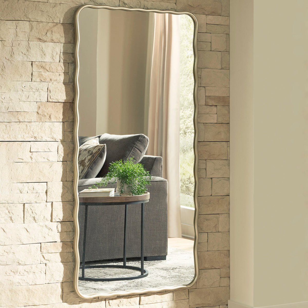 Brenthill Gold Accent Mirror from Ashley - Luna Furniture