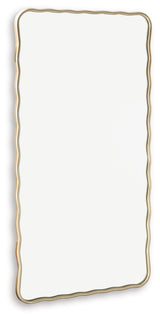 Brenthill Gold Accent Mirror from Ashley - Luna Furniture
