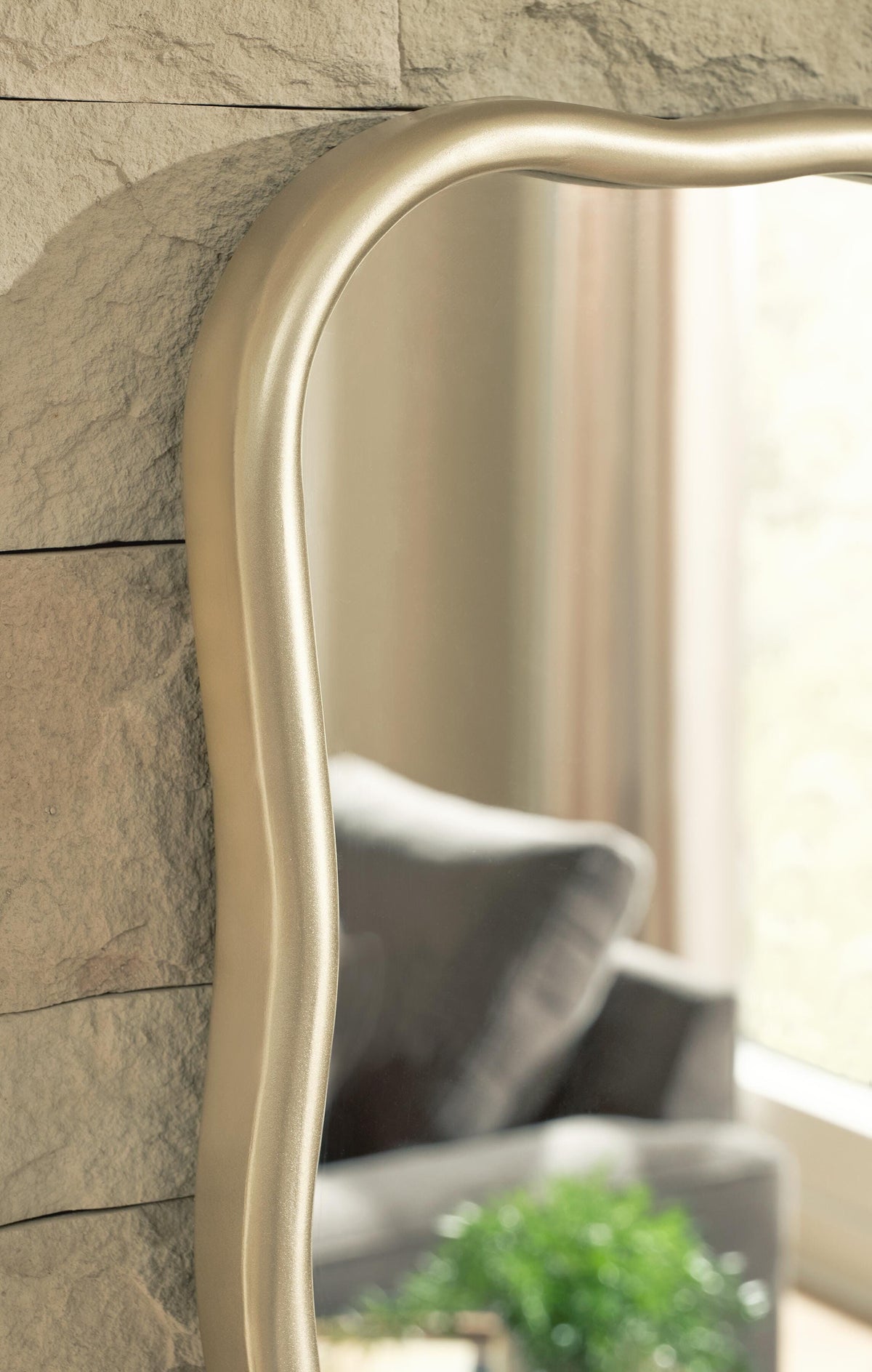 Brenthill Gold Accent Mirror from Ashley - Luna Furniture