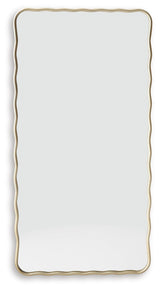 Brenthill Gold Accent Mirror from Ashley - Luna Furniture