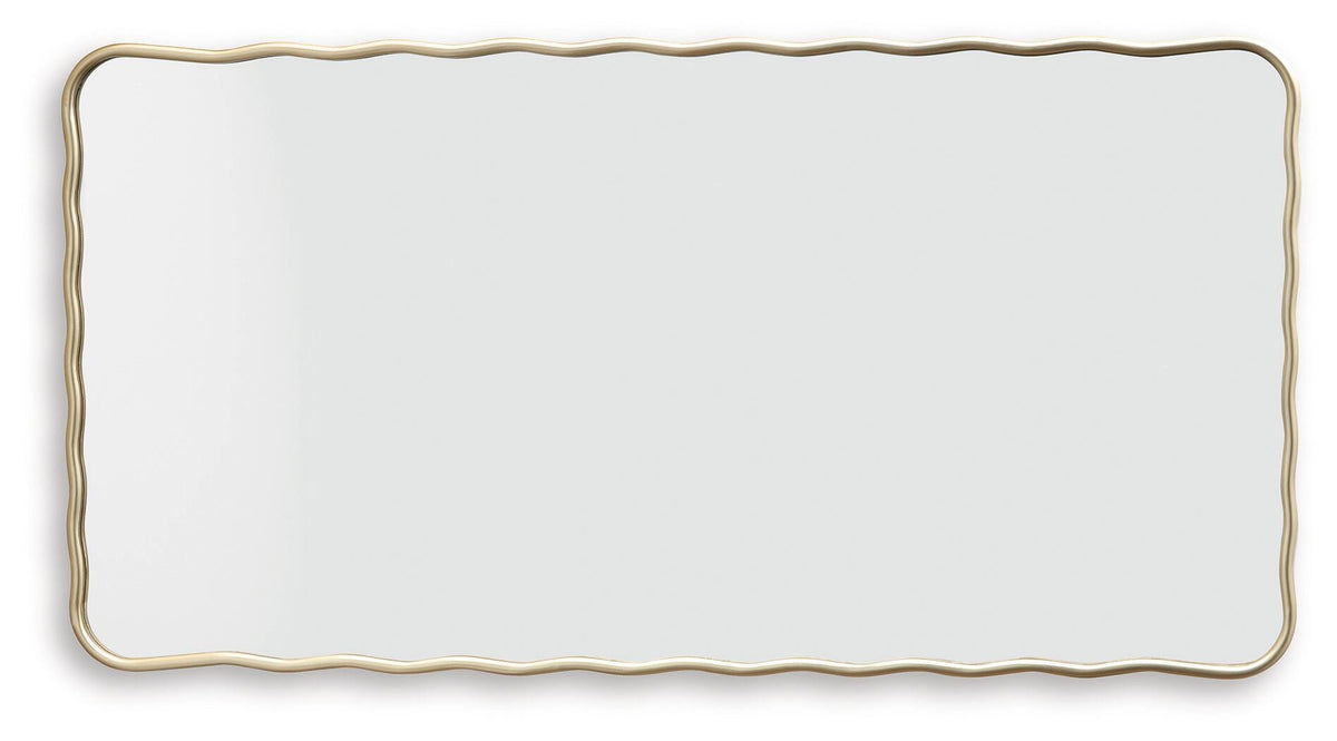 Brenthill Gold Accent Mirror from Ashley - Luna Furniture