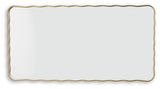 Brenthill Gold Accent Mirror from Ashley - Luna Furniture