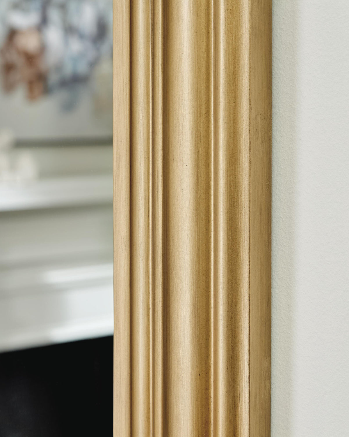 Keneriah Gold Finish Accent Mirror from Ashley - Luna Furniture