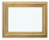 Keneriah Gold Finish Accent Mirror from Ashley - Luna Furniture
