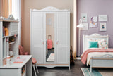 Alya 3 Door Wardrobe from Furnia - Luna Furniture