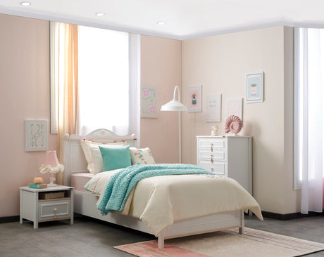 Alya Twin Bed With Headboard from Furnia - Luna Furniture