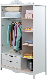 Alya 3 Door Wardrobe from Furnia - Luna Furniture