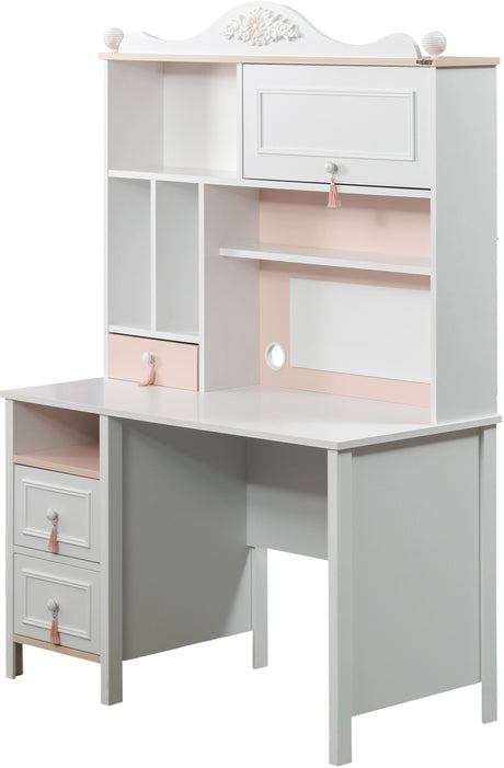 Alya Study Desk With Top Module from Furnia - Luna Furniture