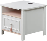 Alya Kids Room Set (Twin Bed & Study Desk & Nightstand) from Furnia - Luna Furniture