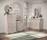 Stavros White Mirror (Mirror Only) from Furniture of America - Luna Furniture